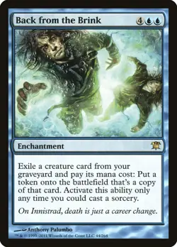 MTG Back from the Brink ** Innistrad ** English (NM) - Image 1