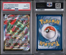 Rayquaza VMAX 111/203 Evolving Skies PSA 10 GEM MT Pokemon TCG - Image 3