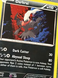 Darkrai XY194 Pokemon Card Cosmos Holo Black Star Promo 2017 - Image 4