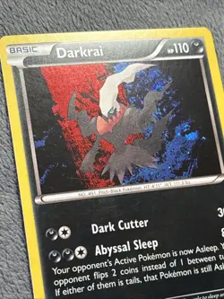 Darkrai XY194 Pokemon Card Cosmos Holo Black Star Promo 2017 - Image 5