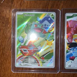 Pokemon 2026 First Partner Illustration Collection Series 1 Promo Kanto Starters - Image 3