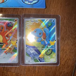 Pokemon 2026 First Partner Illustration Collection Series 1 Promo Kanto Starters - Image 5