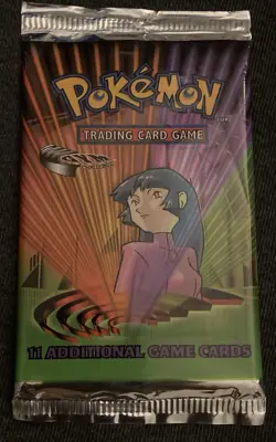 SEALED Pokemon Gym Challenge Booster Pack - Image 1