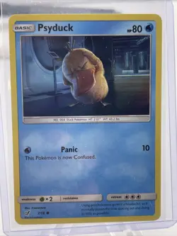 Psyduck (Holo Common) Common Detective Pikachu 7/18 MP Pokemon TCG - Image 1