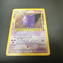 Pokemon TCG Gengar 5/62 Fossil Set Holo Rare - Image 2