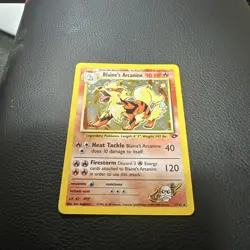 Pokemon Blaine’s Arcanine 1/132 Gym Challenge - Image 4