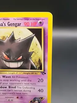 Sabrina's Gengar 29/132 First 1st Edition Rare Pokemon Gym Challenge NM - Image 3
