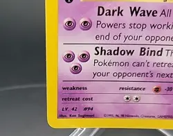 Sabrina's Gengar 29/132 First 1st Edition Rare Pokemon Gym Challenge NM - Image 5