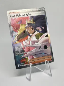 Iris’s Fighting Spirit SIR Pokemon Ascended Heroes Special Illustration Rare 292 - Image 1