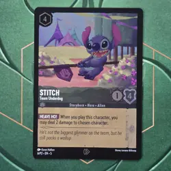 Disney Lorcana Card Stitch - Team Underdog Promo 6/P2 • EN • 5 - Image 1