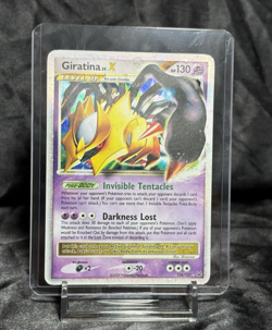 GIRATINA LV.X 124/127 HOLO RARE LV.X PLATINUM POKEMON -HP DMG- - Image 2
