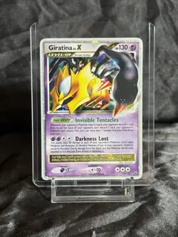 GIRATINA LV.X 124/127 HOLO RARE LV.X PLATINUM POKEMON -HP DMG- - Image 3