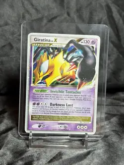 GIRATINA LV.X 124/127 HOLO RARE LV.X PLATINUM POKEMON -HP DMG- - Image 4