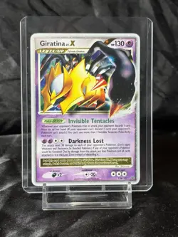 GIRATINA LV.X 124/127 HOLO RARE LV.X PLATINUM POKEMON -HP DMG- - Image 5