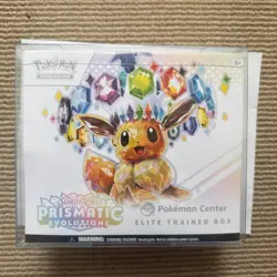 Pokemon Center Exclusive TCG Prismatic Evolutions Elite Trainer Box ETB - Sealed - Image 1