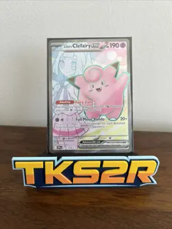 Lillie’s Clefairy ex 173/159 Journey Together JTG Ultra Rare Pokemon TCG NM - Image 1