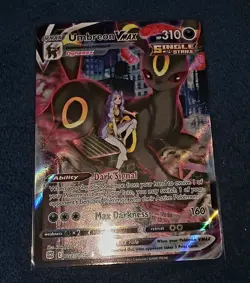 Pokemon TCG Umbreon VMAX TG23/TG30 Brilliant Stars Ultra Rare Holo 2022 - Image 1