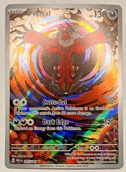 Pokemon Yveltal 205/182 SV04: Paradox Rift Illustration Rare - Image 1