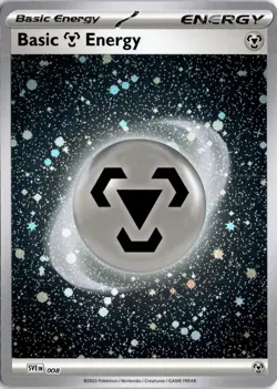 Basic Metal Energy 008 Reverse Holo SVE: Scarlet & Violet Energies Pokemon TCG - Image 1