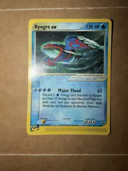 Pokemon Kyogre ex 001 Nintendo Promo Basic 120 HP Non Holo English - Image 1