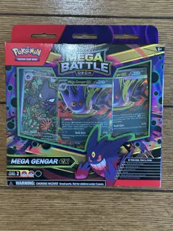Pokemon Tcg Mega Gengar EX Battle Deck Haunter Promo New Sealed - Image 1