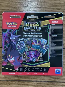 Pokemon Tcg Mega Gengar EX Battle Deck Haunter Promo New Sealed - Image 2