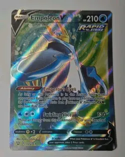 Empoleon V 145/163 Battle Styles NM Full Art Ultra Rare Holo Pokemon TCG 2021 - Image 1