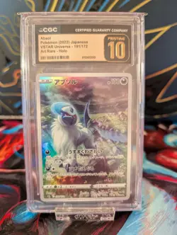 Pokemon Japanese Absol 191/172 CGC Pristine 10 VSTAR Universe Art Rare s12a - Image 2