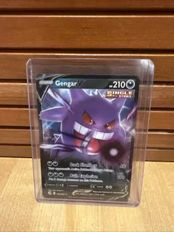 Pokemon Gengar TCG Holo Ultra Rare Card 156/264 Sword & Shield Fusion Strike - Image 1