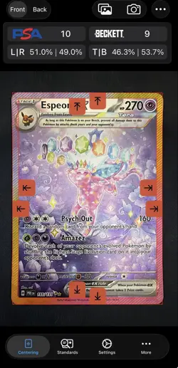 Pokemon Espeon EX Special Illustration Rare Holo Prismatic Evolutions 155/131 - Image 3