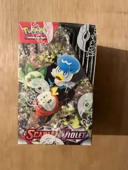 *BRAND NEW AND SEALED* Pokemon - Scarlet & Violet Base Set - Half Booster Box 18 - Image 1
