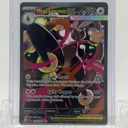 Pokemon TCG Phantasmal Flames Mega Lopunny ex #128/094 SIR NM - Image 1