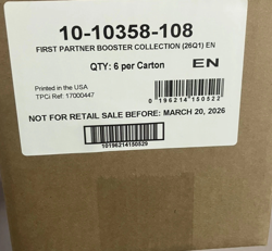 Pokemon TCG First Partners Illustration Collection Series 1 Case Sealed - Image 1