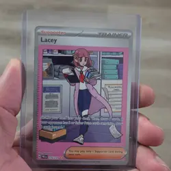 Pokemon Lacey 175/131 Prismatic Evolutions Holo Special Illustration Trainer En… - Image 1