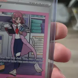 Pokemon Lacey 175/131 Prismatic Evolutions Holo Special Illustration Trainer En… - Image 4