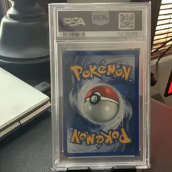 PSA 8 Meganium Holo Rare Neo Genesis 10/111 Mint Pokemon Card 2000 - Image 2