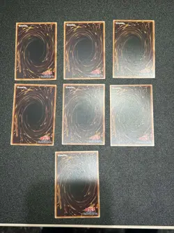 Yugioh Stamp Edition Card Set Japanese LPST 7 cards Dark Magician - Image 2