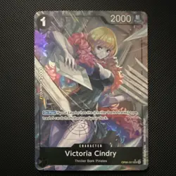 Namco One Piece Victoria Cindry OP06-091 Premium Booster Uncommon Foil 2000 - Image 1