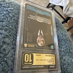 CGC 10 PRISTINE Sanji P-050 Gold Label One Piece 2024 Live Action Ed. Promo - Image 2