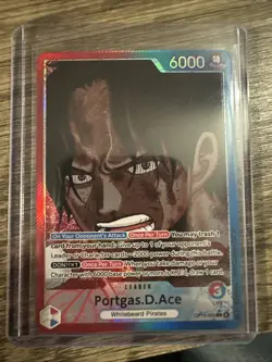 Portgas D. Ace Alt Art One Piece OP13-002 L Carrying on His Will - Image 1