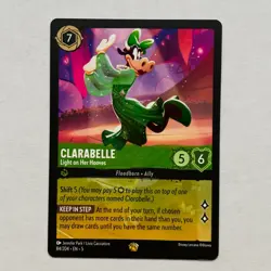 Clarabelle 84/204 Disney Lorcana Shimmering Skies Regular Legendary Card NM - Image 1