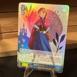 2023 disney 100 weiss schwarz anna snowflake holo ssp - Image 4