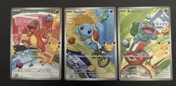 Pokemon TCG First Partner 30th Anniversary Promo Cards 1st Gen Kanto 037/038/039 - Image 1