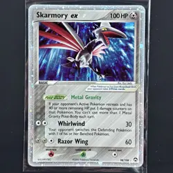 Skarmory Ex 98/108 Ex Power Keepers Holo Ultra Rare Pokemon Card TCG 2007 Steel - Image 1