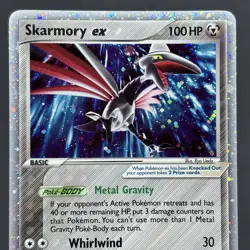 Skarmory Ex 98/108 Ex Power Keepers Holo Ultra Rare Pokemon Card TCG 2007 Steel - Image 3