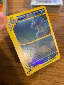NM! Seadra (58/147) Reverse Holo Aquapolis Pokemon Card! FREE P&P! - Image 3
