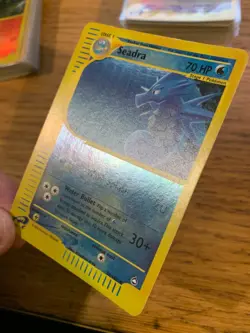 NM! Seadra (58/147) Reverse Holo Aquapolis Pokemon Card! FREE P&P! - Image 4