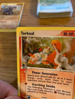 NM! Torkoal (12/97) EX Dragon Holo Rare Pokemon Card! FAST & FREE P&P! - Image 3