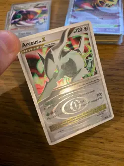 LP! Arceus LV.X DP56 Diamond & Pearl Black Star Promo Holo Pokemon Card! - Image 4