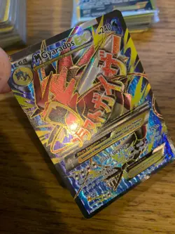 Mega M Gyarados EX (115/122) XY Breakpoint Full Art Ultra Rare Pokemon Card! - Image 3